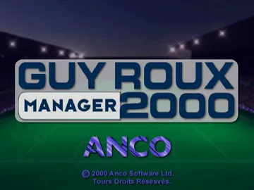 Guy Roux Manager 2000 (FR) screen shot title